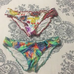 Luli Fama Ruffle Swim bottoms